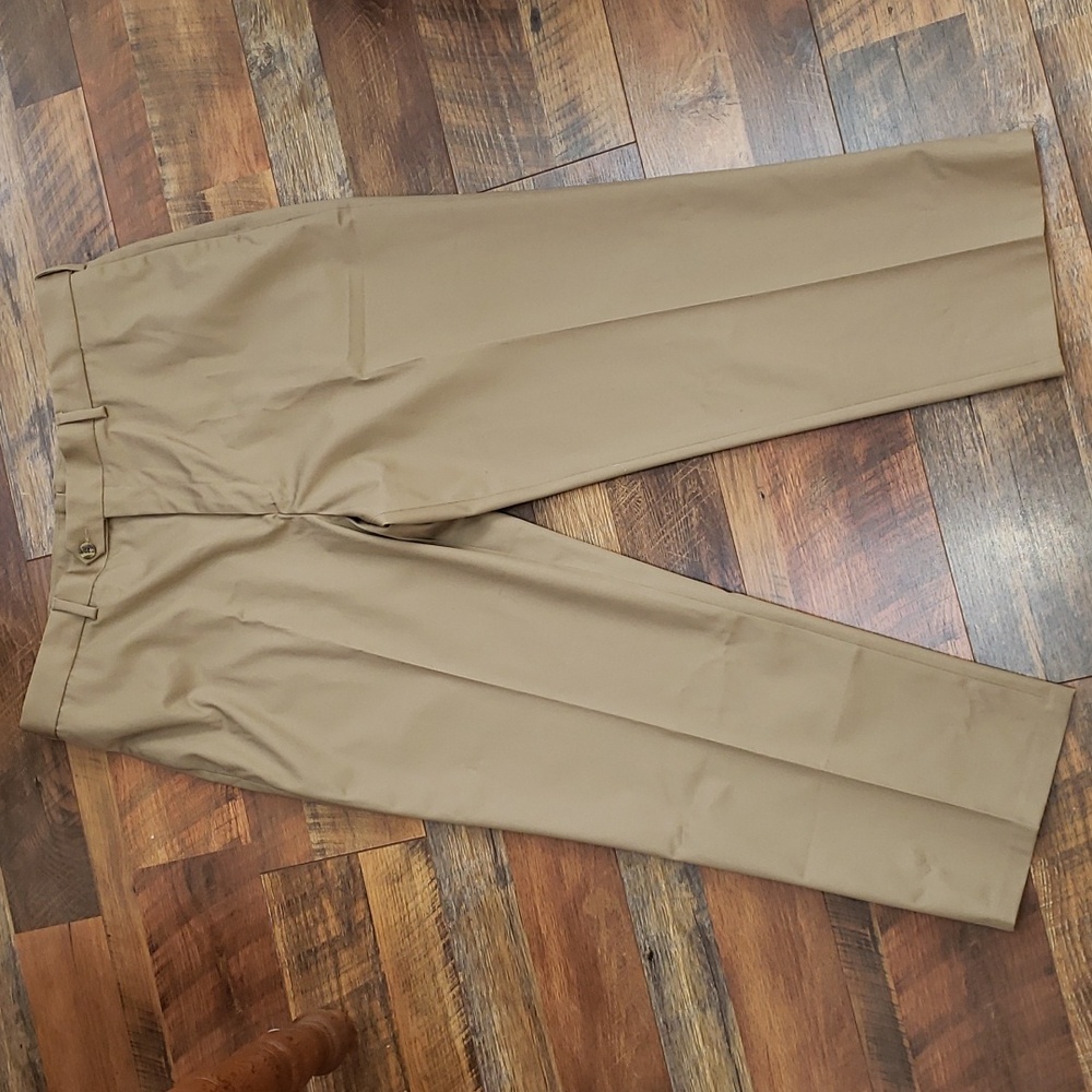 NWT Perry Ellis Portfolio Premium Flex Twill Comfort Stretch Khakis, Size 40x29